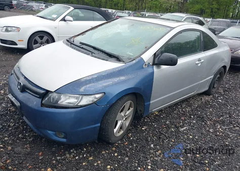 2006 Honda Civic Ex z USA, uszkodzony, nr VIN 2HGFG128X6H550441